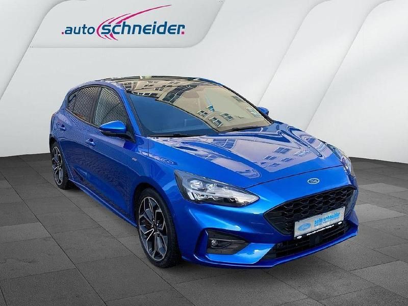 Gebraucht Ford Focus ST-Line 125 PS (91 kW) 2018 Blau Limousine