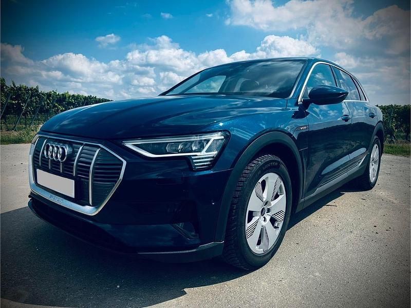 Blau Gebraucht 2020 Audi e-tron SUV | 22.900 € (Superpreis) - Bild 1/4