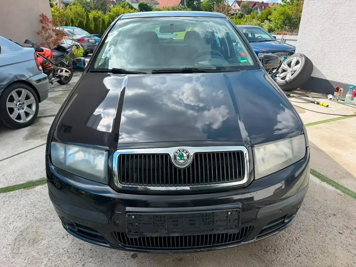Gebraucht Skoda Fabia 64 PS (47 kW) 2007 Schwarz Kleinwagen