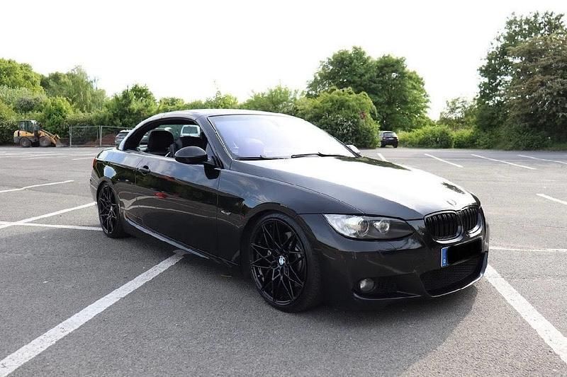 Schwarz Gebraucht 2008 BMW 335 Cabriolet M Performance Cabrio | 17.400 € (Etwas zu teuer) - Bild 1/4
