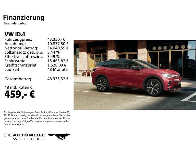 Kings red metallic (metallic) Gebraucht 2025 VW ID.4 GTX SUV | 42.990 € (Fairer Preis) - Bild 1/3