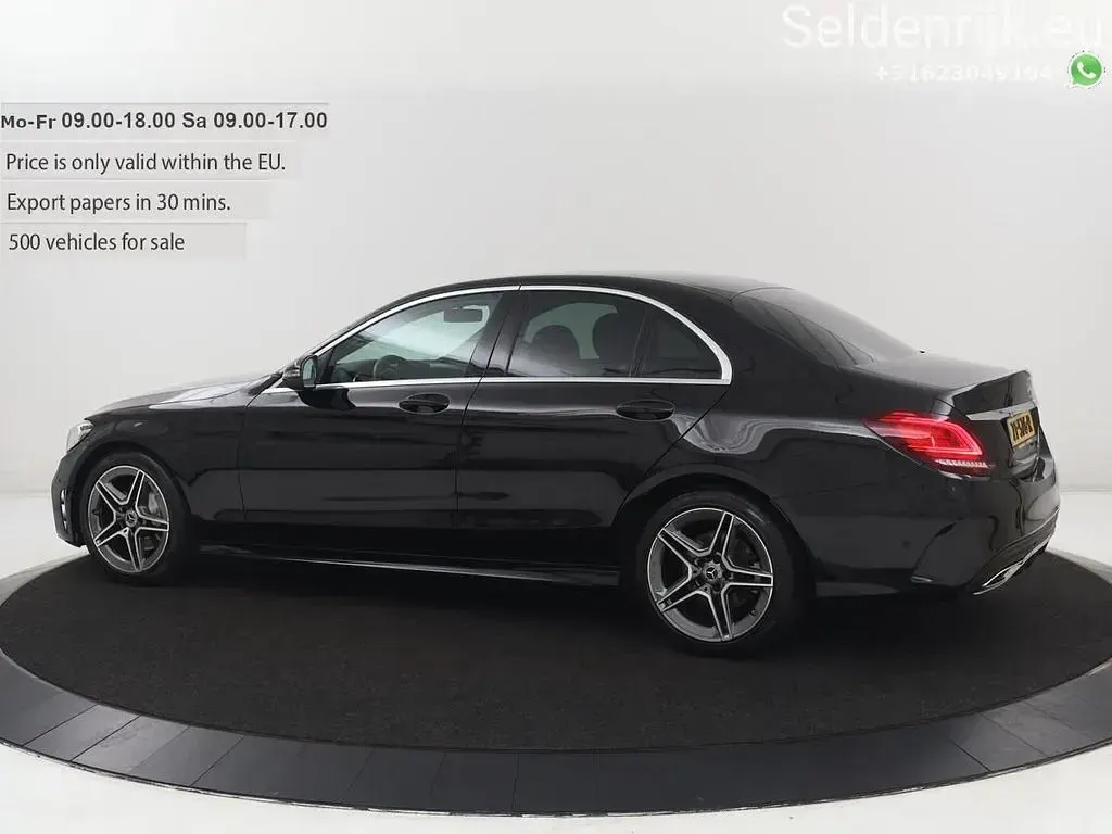 Gebraucht Mercedes C160 AMG 129 PS (94 kW) 2019 Schwarz Limousine