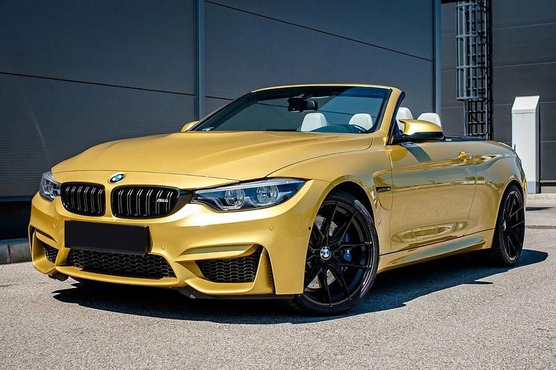 Gelb Gebraucht 2017 BMW M4 Cabriolet Performance Cabrio | 49.990 € (Guter Preis) - Bild 1/4
