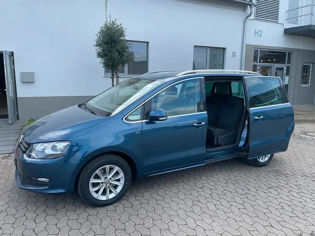 Brugt VW Sharan Ocean 150 HK (110 kW) 2015 Blå MPV