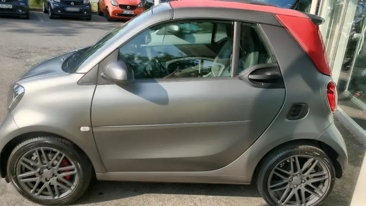 Gebraucht Smart ForTwo Cabrio Brabus 109 PS (80 kW) 2018 Grau Cabrio