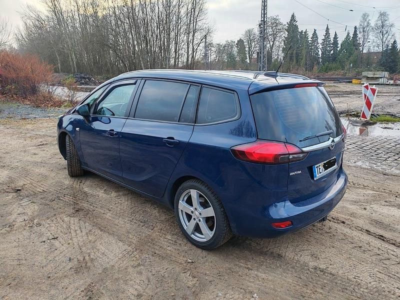 Gebraucht Opel Zafira Innovation 120 PS (88 kW) 2018 Blau Van / Kleinbus