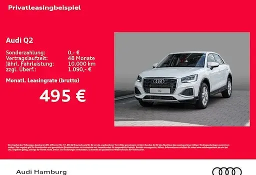 Neu Audi Q2 Advanced Plus 150 PS (110 kW) 2026 Weiß SUV