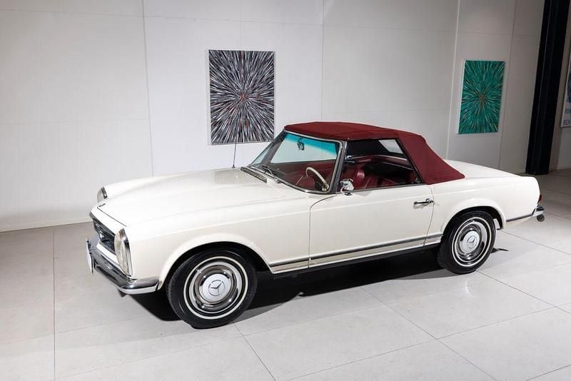 Gebraucht Mercedes 230 1966 Weiß Cabrio