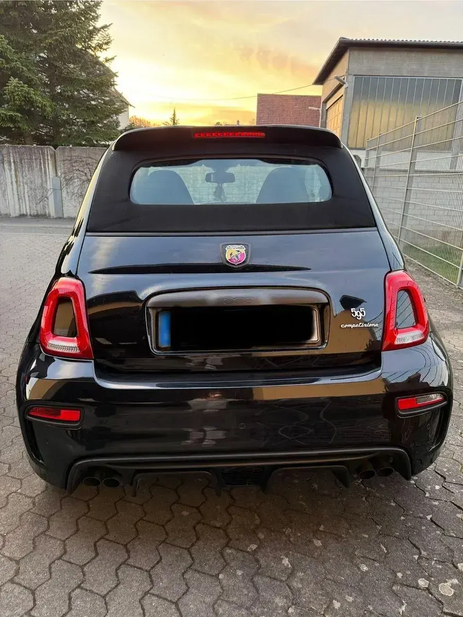 Gebraucht Abarth 595 Competizione 179 PS (131 kW) 2017 Schwarz Kleinwagen