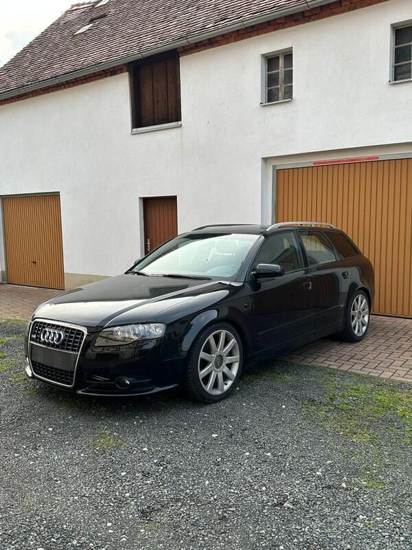 Schwarz Gebraucht 2006 Audi A4 S-Line Kombi | 2.499 € - Bild 1/4