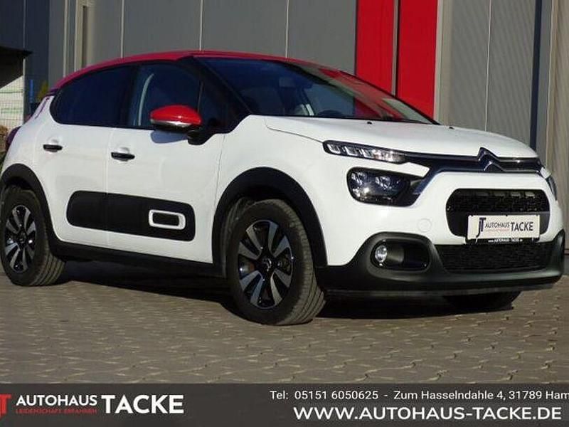 Gebraucht Citroën C3 Shine 83 PS (61 kW) 2023 Lack weiss banquise/deckende lackierung Limousine