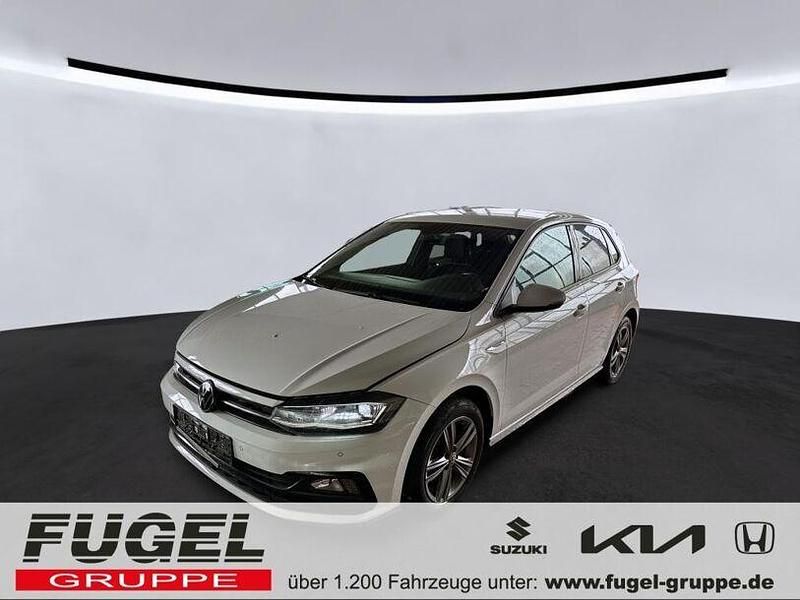 Pure white Gebraucht 2021 VW Polo R-line Limousine | 17.899 € (Fairer Preis) - Bild 1/2