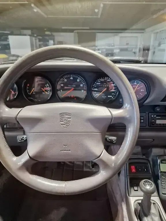 Gebraucht Porsche 993 286 PS (210 kW) 1997 Blau Cabrio