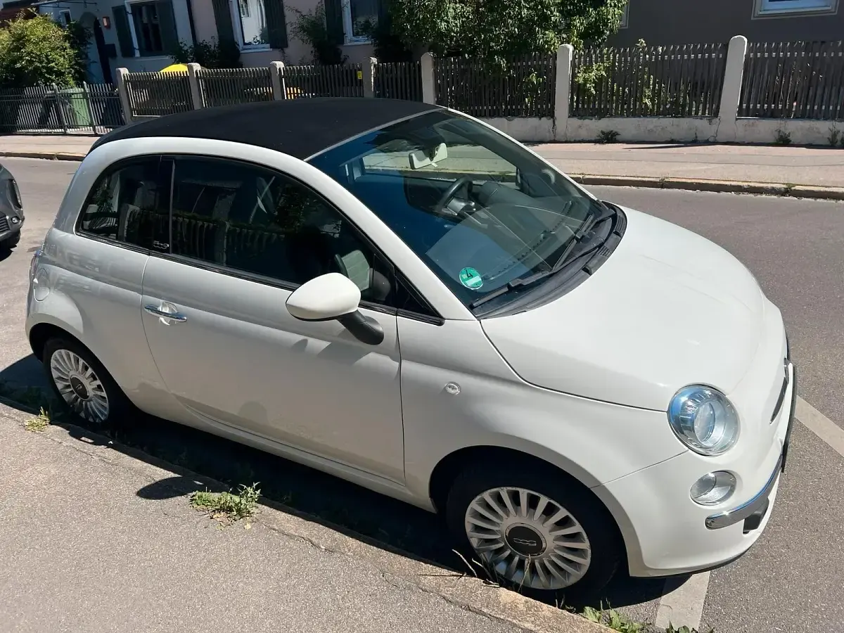 Gebraucht Fiat 500C 69 PS (50 kW) 2012 Weiß Cabrio
