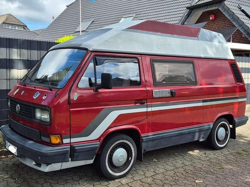 Rot Gebraucht 1988 VW T3 Van | 16.000 € - Bild 1/4