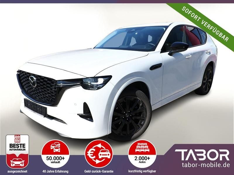 Weiß Gebraucht 2025 Mazda CX-60 Homura-Line SUV | 37.589 € (Superpreis) - Bild 1/4