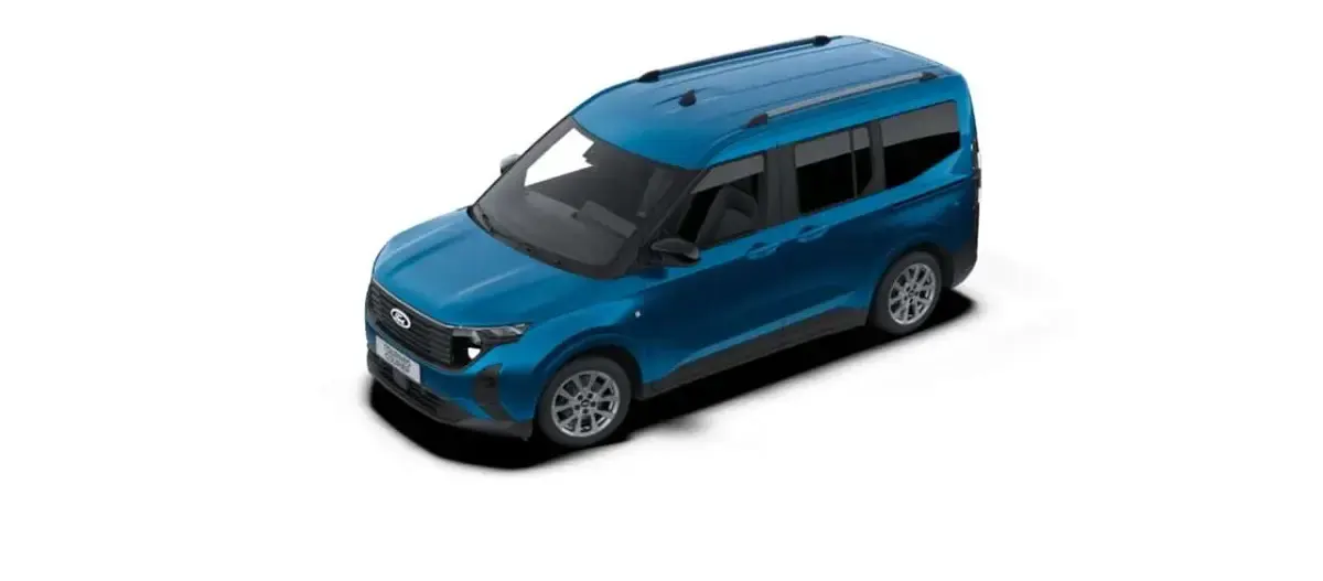 Neu Ford Tourneo Courier Titanium 125 PS (91 kW) 2026 Digital aqua blue Van / Kleinbus
