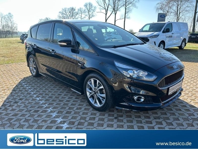 Schwarz Gebraucht 2018 Ford S-MAX ST-Line Van / Kleinbus | 27.990 € (Etwas zu teuer) - Bild 1/4