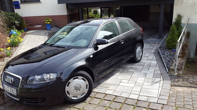 Gebraucht Audi A3 Attraction 143 PS (105 kW) 2008 Schwarz Kleinwagen