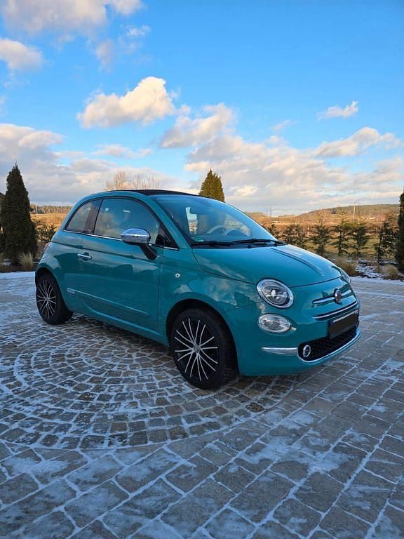 Gebraucht Fiat 500C 69 PS (50 kW) 2018 Grün Cabrio