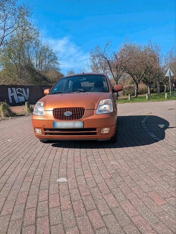 Gebraucht Kia Picanto EX 65 PS (47 kW) 2005 Orange Kleinwagen