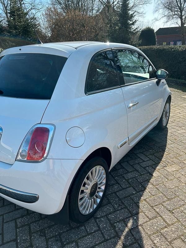 Gebraucht Fiat 500 101 PS (74 kW) 2008 Weiß Kleinwagen