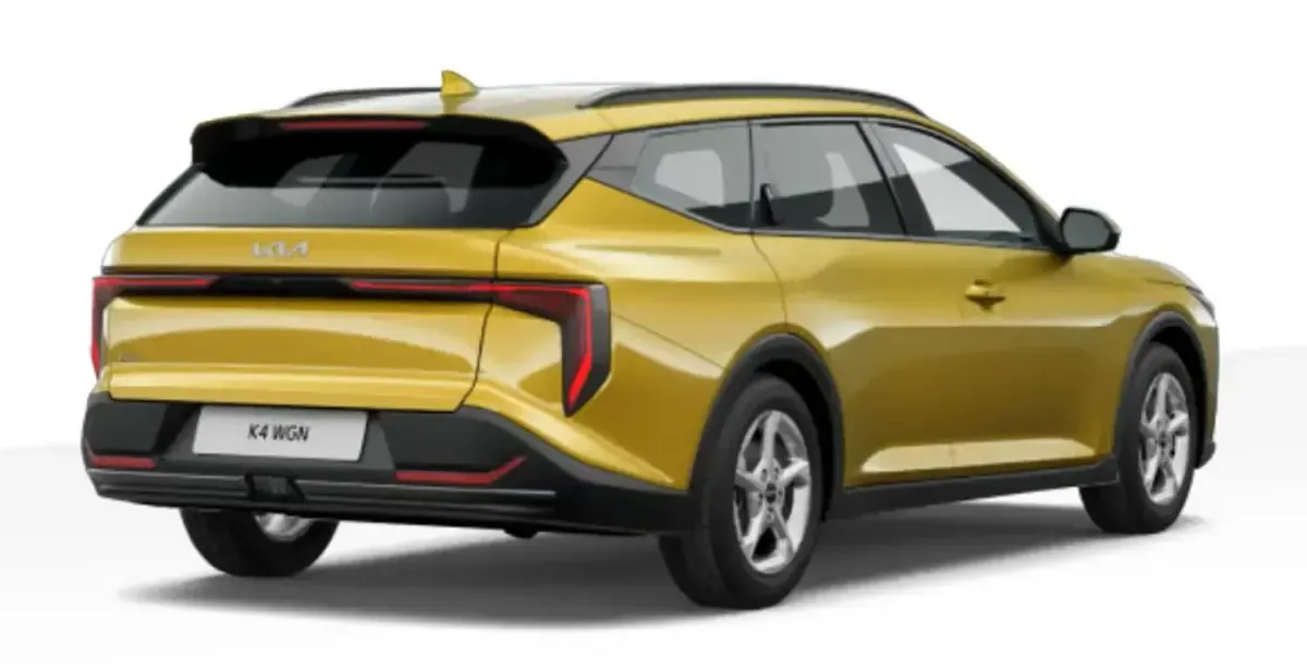 Neu Kia K4 Vision 150 PS (110 kW) 2026 Sparkling yellow metallic Kombi