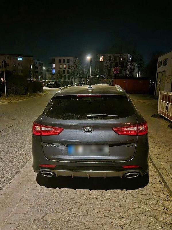 Gebraucht Kia Optima GT-Line 141 PS (103 kW) 2016 Grau Kombi