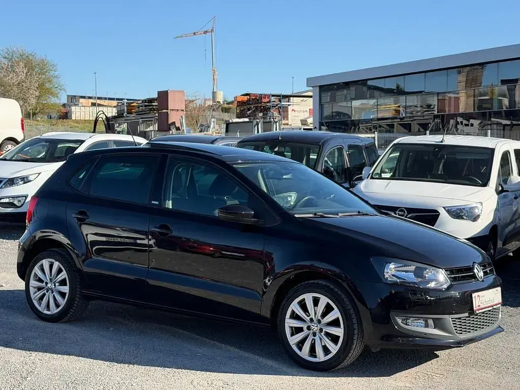 Gebraucht VW Polo Style 86 PS (63 kW) 2011 Schwarz Kleinwagen
