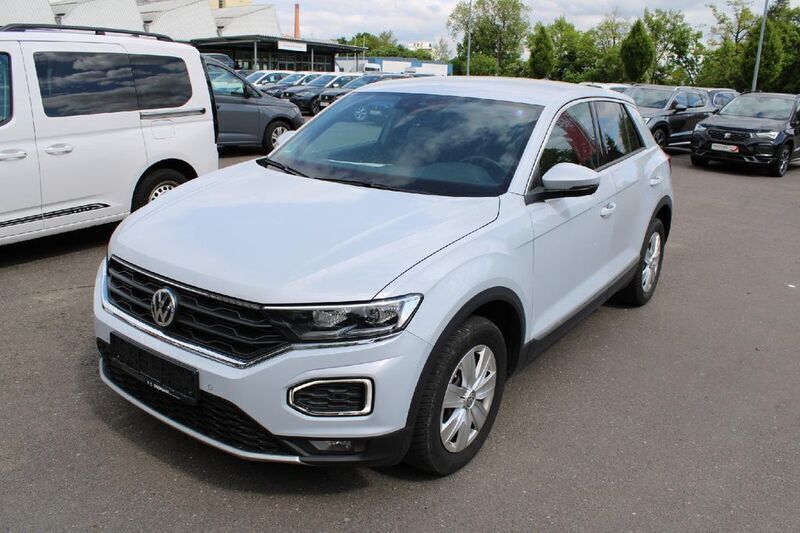 Silber Gebraucht 2020 VW T-Roc Sportline SUV | 20.840 € (Superpreis) - Bild 1/4