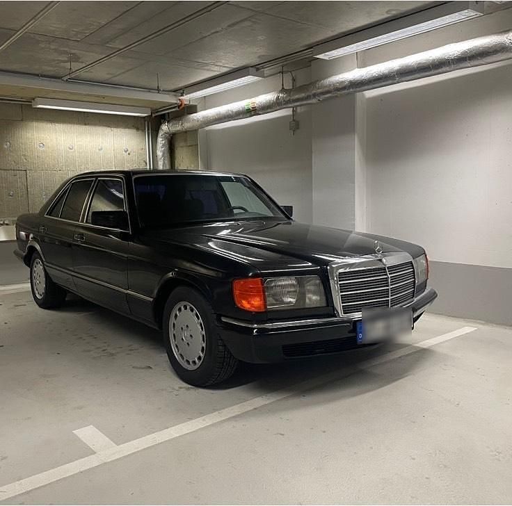 Gebraucht Mercedes S280 SE 185 PS (136 kW) 1984 Schwarz Limousine