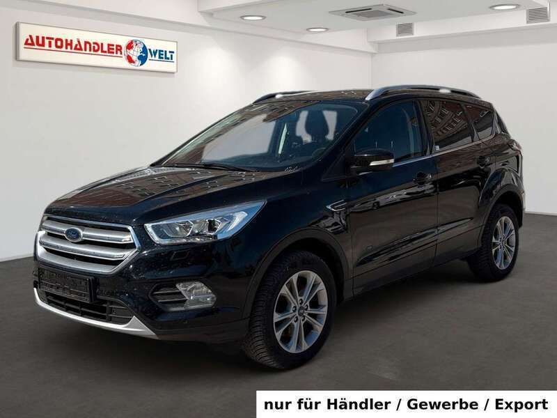 Iridiumschwarz metallic Gebraucht 2017 Ford Kuga SUV | 11.999 € (Superpreis) - Bild 1/3