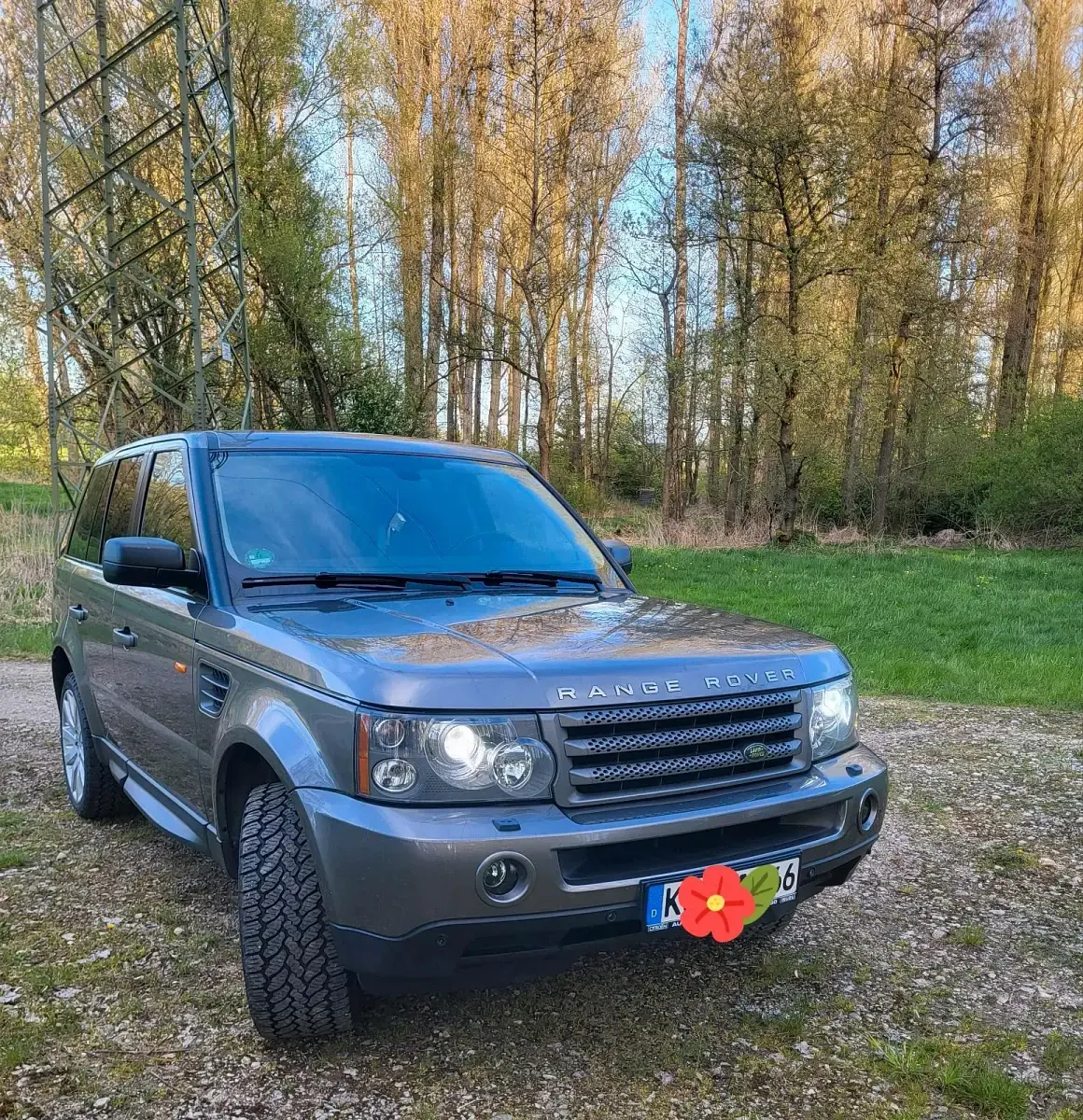 Gebraucht Land Rover Range Rover Sport 190 PS (139 kW) 2009 Silber SUV