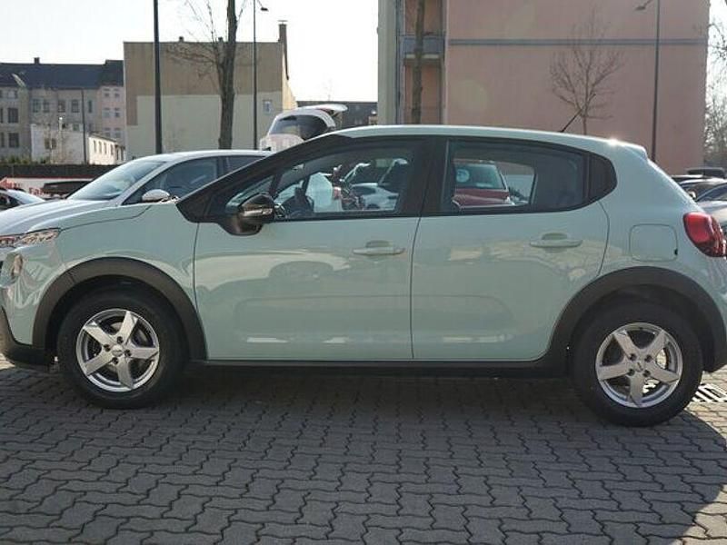Gebraucht Citroën C3 Feel 82 PS (60 kW) 2019 Grün Kleinwagen