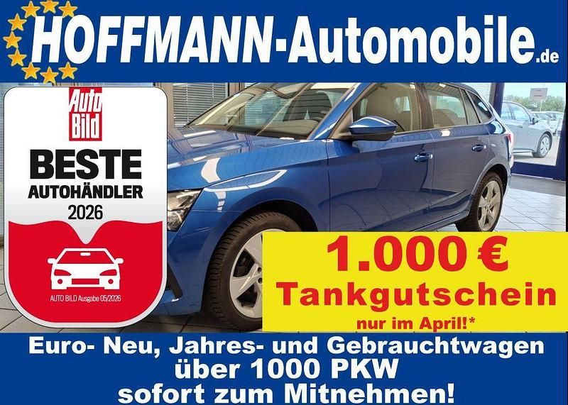 Gebraucht Skoda Scala 110 PS (80 kW) 2023 Raceblaumet. Kleinwagen