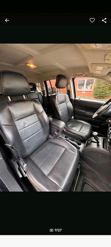 Schwarz Gebraucht 2012 Jeep Compass SUV | 7.250 € (Fairer Preis) - Bild 1/4