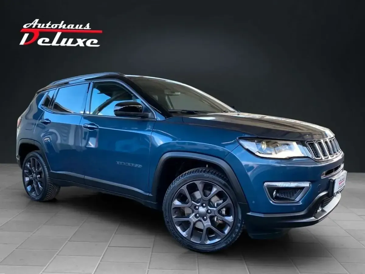 Occasion Jeep Compass 241 ch (177 kW) 2021 Bleue SUV