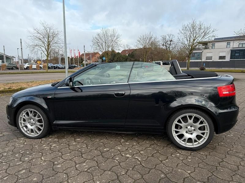 Gebraucht Audi A3 Cabriolet S-Line 140 PS (102 kW) 2009 Schwarz Cabrio