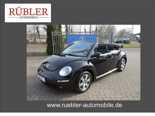 Schwarz (metallic) Gebraucht 2007 VW Beetle Cabrio | 9.990 € - Bild 1/1