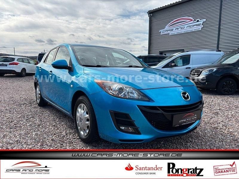 Gebraucht Mazda 3 Prime-Line 105 PS (77 kW) 2009 Blau Kleinwagen
