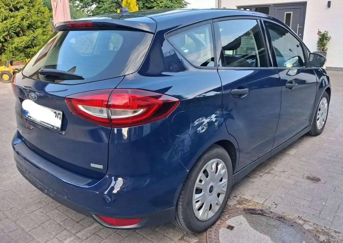 Gebraucht Ford C-MAX Ambiente 101 PS (74 kW) 2018 Blau Van / Kleinbus