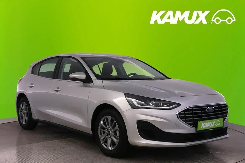 Moondust silber metallic Gebraucht 2023 Ford Focus Limousine | 18.345 € (Superpreis) - Bild 1/4