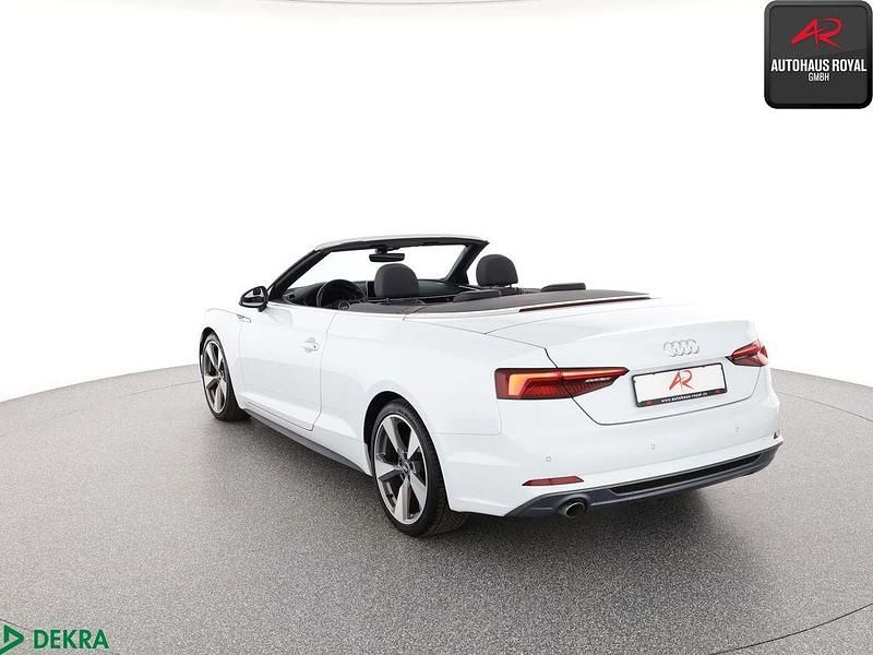 Gebraucht Audi A5 Cabriolet S-Line 150 PS (110 kW) 2019 Gletscherweiß Cabrio
