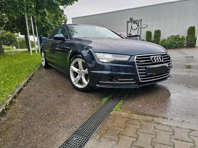 Blau Gebraucht 2015 Audi A7 Kleinwagen | 21.599 € (Guter Preis) - Bild 1/4