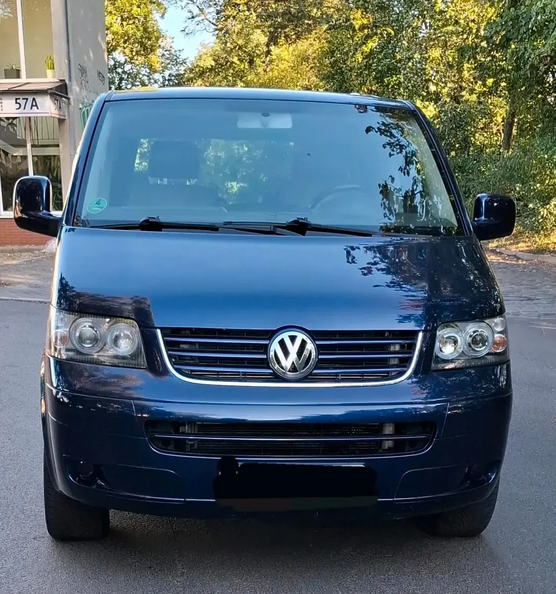 Gebraucht VW Multivan 131 PS (96 kW) 2005 Blau Van / Kleinbus