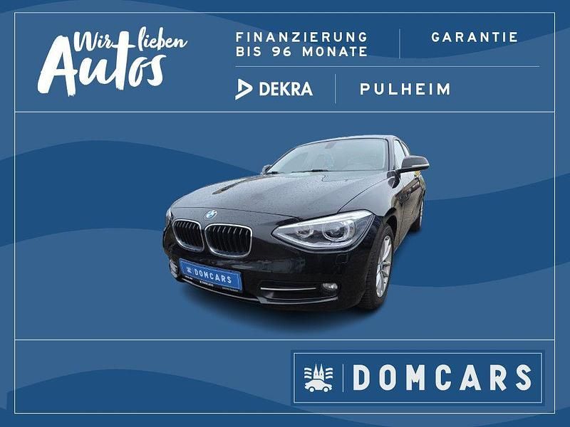 Gebraucht BMW 116 Sport Line 116 PS (85 kW) 2014 Schwarz Kleinwagen