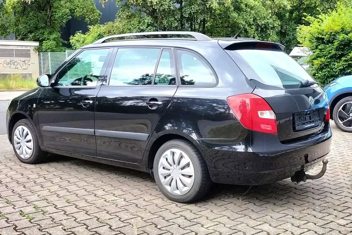 Gebraucht Skoda Fabia 88 PS (64 kW) 2009 Schwarz Kombi