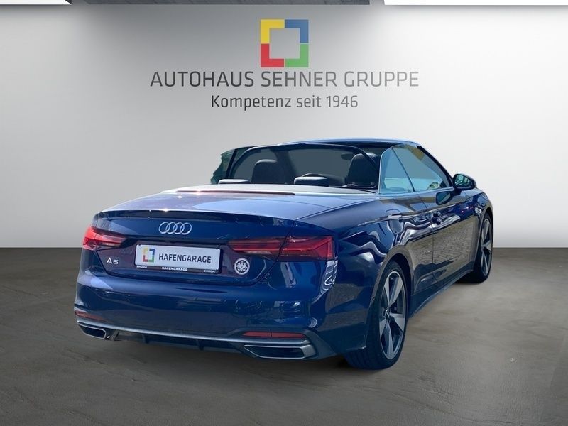 Używany Audi A5 Cabriolet Advanced 190 KM (139 kW) 2020 Niebieski Kabriolet