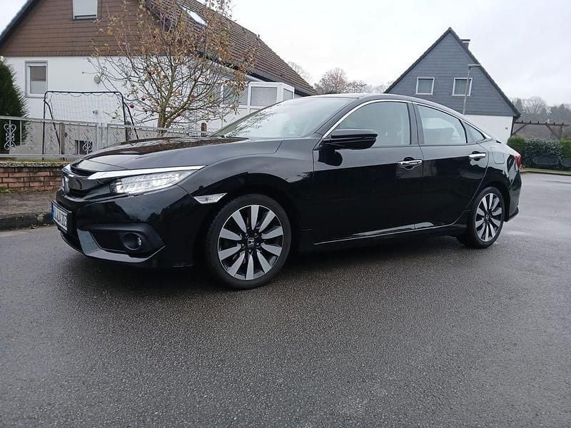 Schwarz Gebraucht 2017 Honda Civic Executive Limousine | 15.000 € (Guter Preis) - Bild 1/4