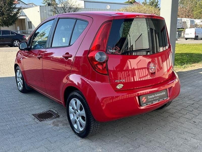 Gebraucht Opel Agila 86 PS (63 kW) 2008 Rot Kleinwagen